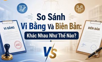 So sánh vi bằng và biến bản khác nhau như thế nào [00dbb95c454a]