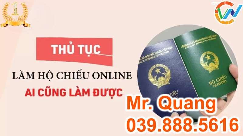 làm hộ chiếu online