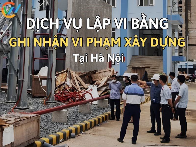 Dịch vụ lập vi bằng vi phạm xây dựng tại Hà Nội