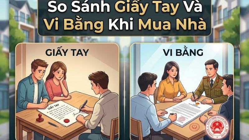 So sánh hình thức viết giấy tay và lập vi bằng khi mua bán nhà [aa8672daa0ac]