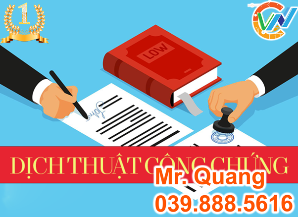 Dịch thuật công chứng