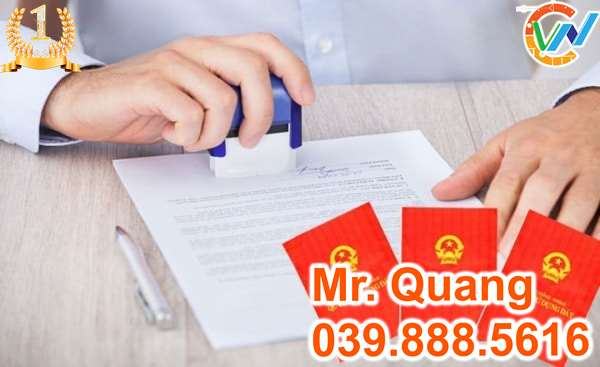 thủ tục công chứng sang tên sổ đỏ