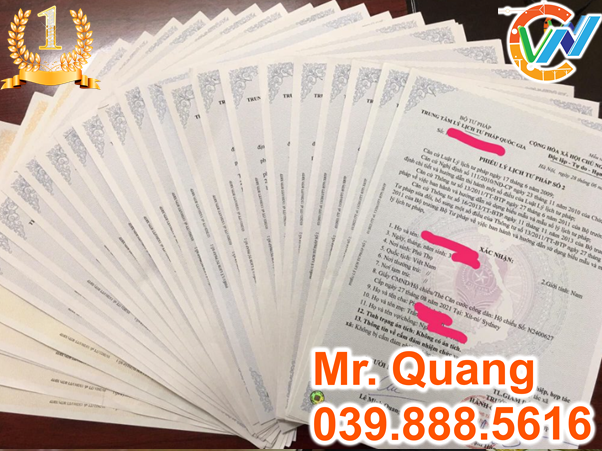 Lý lịch tư pháp