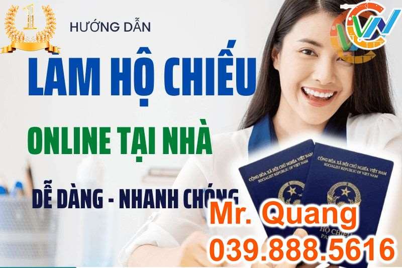 làm hộ chiếu online