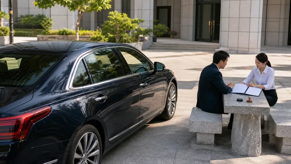 Bảng Giá Thủ Tục Công Chứng Xe Ô Tô Audi — hình minh họa công chứng