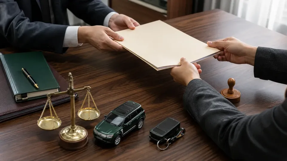 Bảng Giá Thủ Tục Công Chứng Xe Ô Tô Land Rover — hình minh họa công chứng
