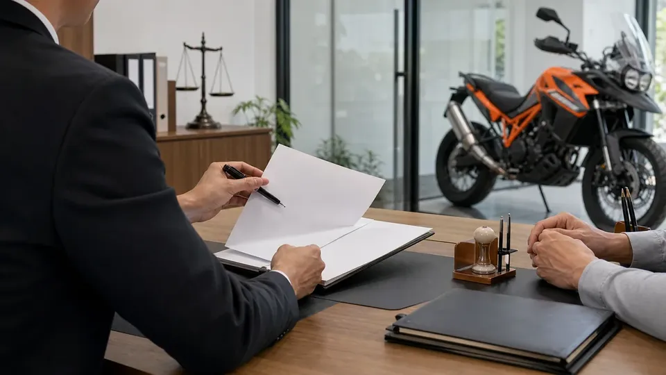 Bảng Giá Thủ Tục Công Chứng Xe Mô Tô KTM