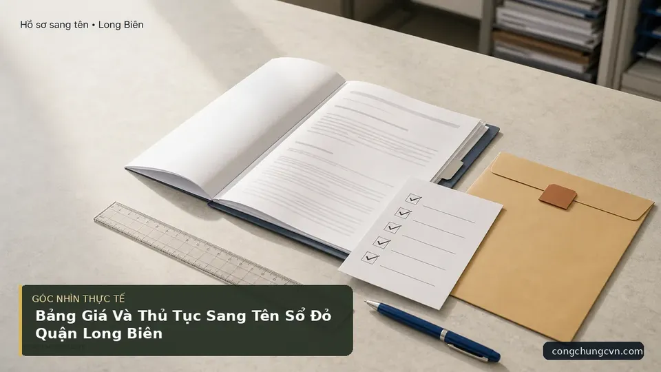 Chi tiết minh họa công chứng trong bài Bảng Giá Và Thủ Tục Sang Tên Sổ Đỏ Quận Long Biên