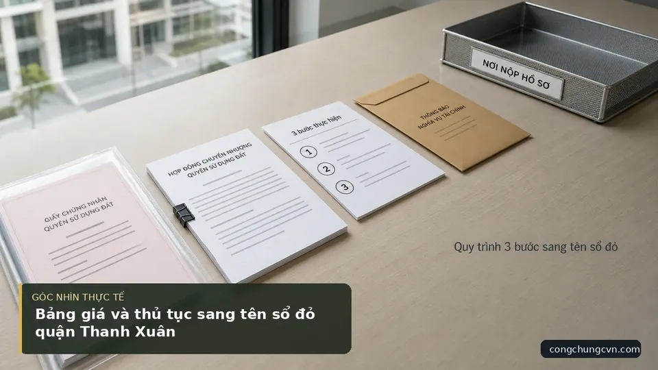 Chi tiết minh họa công chứng trong bài Bảng giá và thủ tục sang tên sổ đỏ quận Thanh Xuân