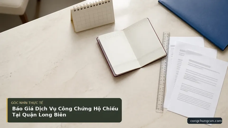 Chi tiết minh họa công chứng trong bài Báo Giá Dịch Vụ Công Chứng Hộ Chiếu Tại Quận Long Biên