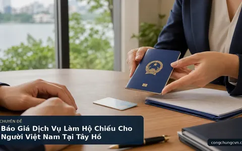 Báo Giá Dịch Vụ Làm Hộ Chiếu Cho Người Việt Nam Tại Tây Hồ