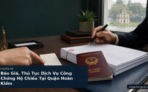 Báo Giá, Thủ Tục Dịch Vụ Công Chứng Hộ Chiếu Tại Quận Hoàn Kiếm