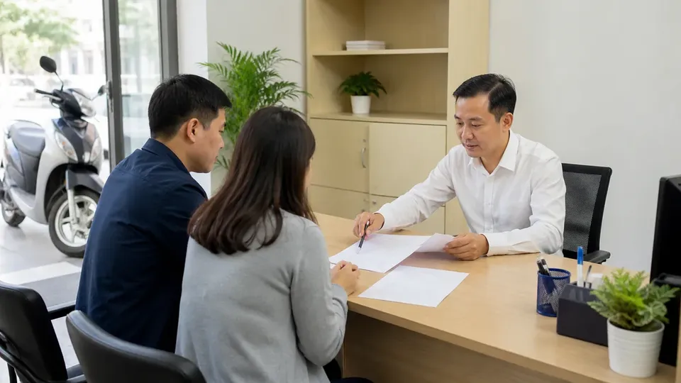 Báo Giá Và Thủ Tục Công Chứng Mua Bán Xe Máy