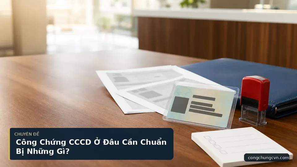 Công Chứng CCCD Ở Đâu Cần Chuẩn Bị Những Gì?