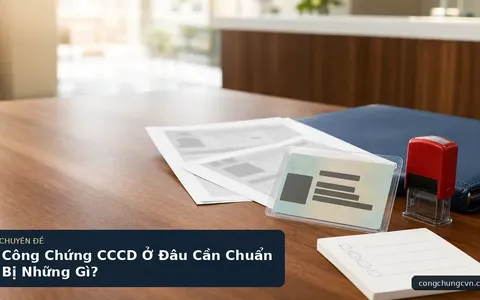 Công Chứng CCCD Ở Đâu Cần Chuẩn Bị Những Gì?