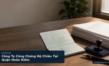 Công Ty Công Chứng Hộ Chiếu Tại Quận Hoàn Kiếm
