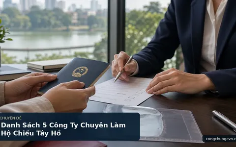Danh Sách 5 Công Ty Chuyên Làm Hộ Chiếu Tây Hồ