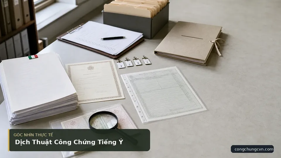 Chi tiết minh họa dịch thuật trong bài Dịch Thuật Công Chứng Tiếng Ý