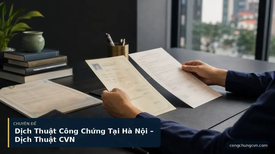 Dịch Thuật Công Chứng Tại Hà Nội – Dịch Thuật CVN