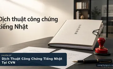 Dịch Thuật Công Chứng Tiếng Nhật Tại CVN