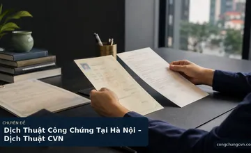 Dịch Thuật Công Chứng Tại Hà Nội – Dịch Thuật CVN