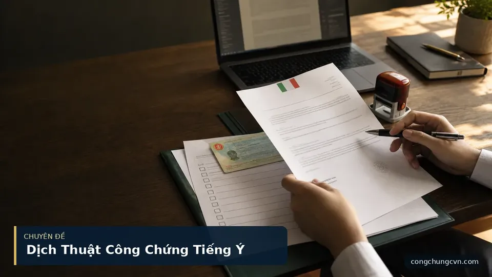 Dịch Thuật Công Chứng Tiếng Ý