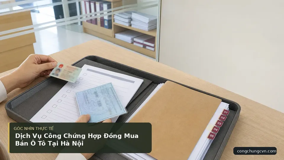 Chi tiết minh họa công chứng trong bài Dịch Vụ Công Chứng Hợp Đồng Mua Bán Ô Tô Tại Hà Nội