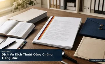Dịch Vụ Dịch Thuật Công Chứng Tiếng Đức