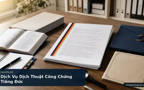 Dịch Vụ Dịch Thuật Công Chứng Tiếng Đức