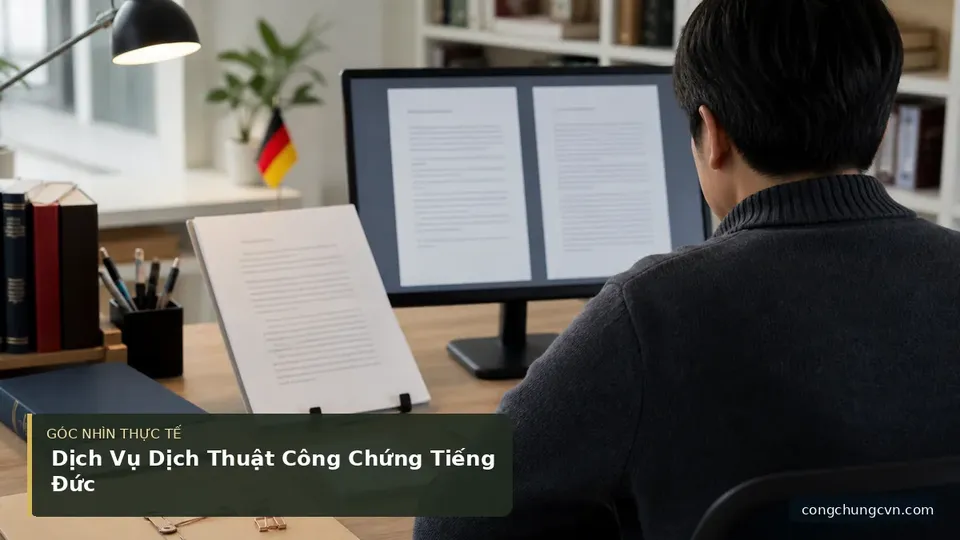 Chi tiết minh họa dịch thuật trong bài Dịch Vụ Dịch Thuật Công Chứng Tiếng Đức