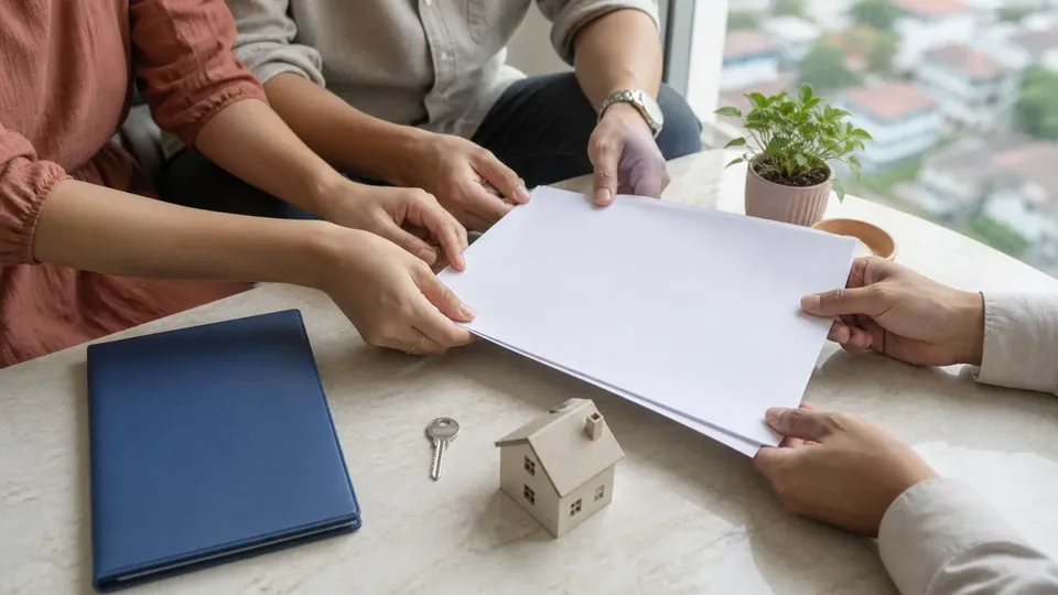 Dịch Vụ Sang Tên Sổ Đỏ Tư Vấn Mua Bán Nhà Đất — hình minh họa công chứng