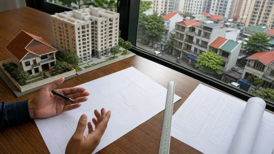 Giá Nhà Đất Và Căn Hộ Quận Bắc Từ Liêm: Mặt Tiền/Phố, Ngõ Hẻm — hình minh họa công chứng