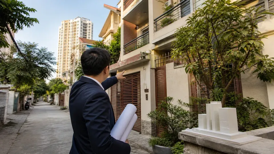 Giá Nhà Đất Và Căn Hộ Quận Long Biên: Mặt Tiền/Phố, Ngõ Hẻm — hình minh họa công chứng