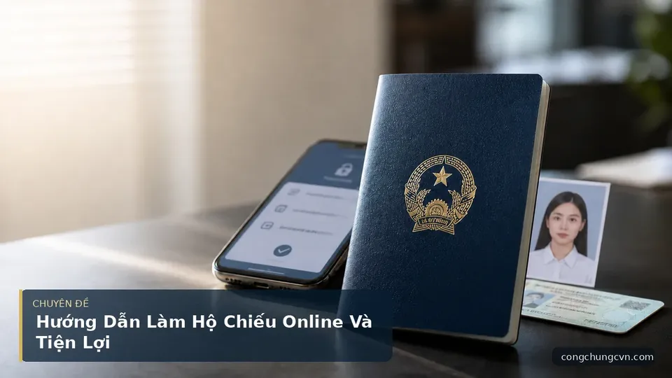 Hướng Dẫn Làm Hộ Chiếu Online Và Tiện Lợi