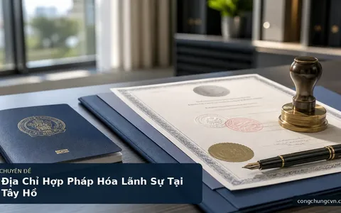 Địa Chỉ Hợp Pháp Hóa Lãnh Sự Tại Tây Hồ