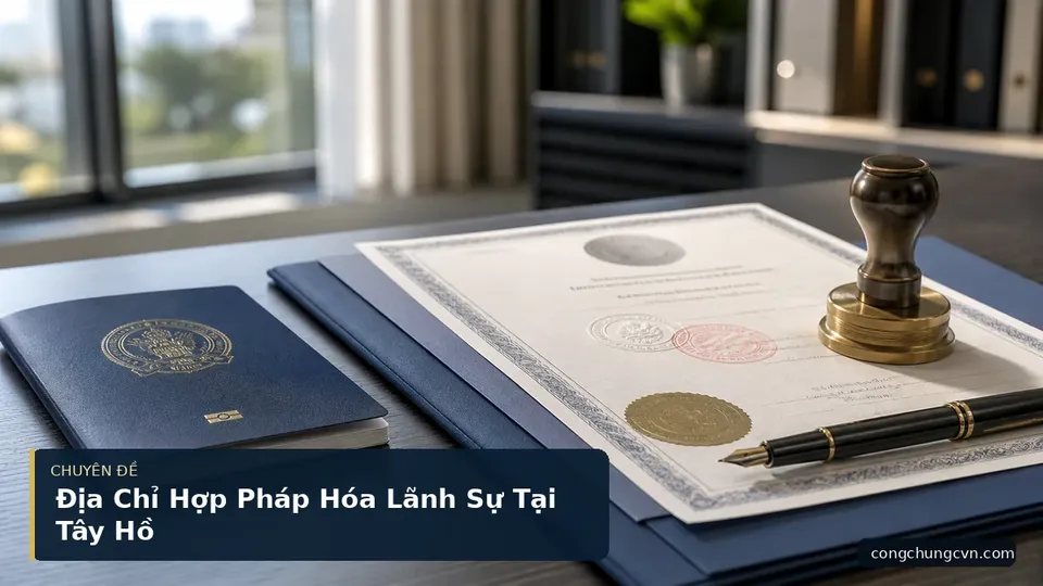Địa Chỉ Hợp Pháp Hóa Lãnh Sự Tại Tây Hồ
