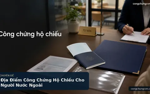 Địa Điểm Công Chứng Hộ Chiếu Cho Người Nước Ngoài
