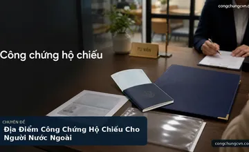 Địa Điểm Công Chứng Hộ Chiếu Cho Người Nước Ngoài