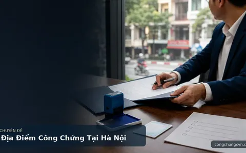 Địa Điểm Công Chứng Tại Hà Nội