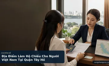 Địa Điểm Làm Hộ Chiếu Cho Người Việt Nam Tại Quận Tây Hồ