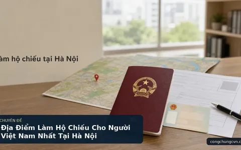 Địa Điểm Làm Hộ Chiếu Cho Người Việt Nam Nhất Tại Hà Nội