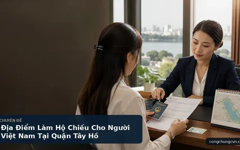 Địa Điểm Làm Hộ Chiếu Cho Người Việt Nam Tại Quận Tây Hồ
