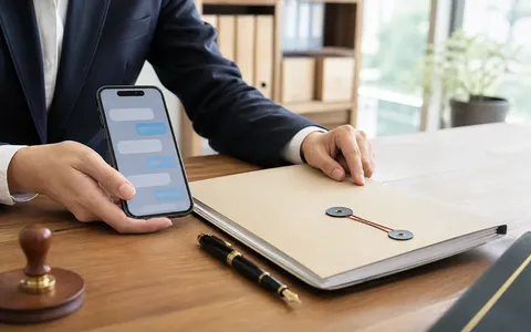 Lập vi bằng tin nhắn trong giao dịch đặt cọc: hồ sơ và lưu ý
