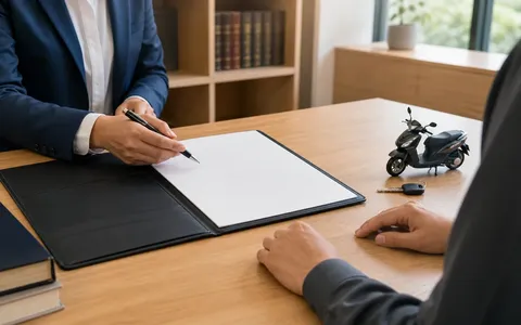 Mẫu Hợp Đồng Mua Bán Xe Máy