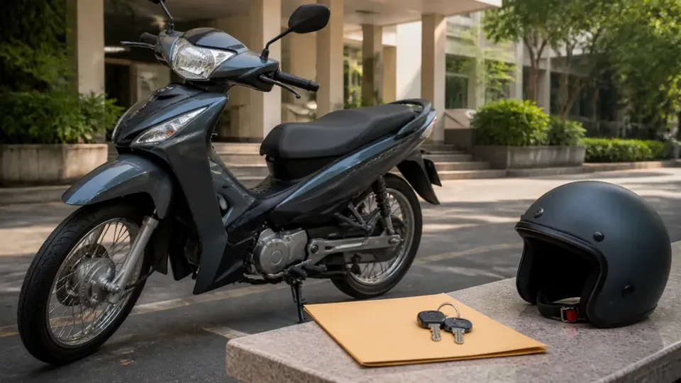 Mẫu Hợp Đồng Mua Bán Xe Máy — hình minh họa công chứng