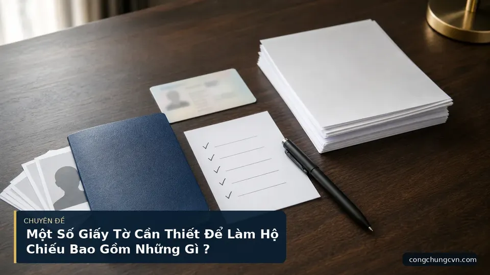 Một Số Giấy Tờ Cần Thiết Để Làm Hộ Chiếu Bao Gồm Những Gì ?
