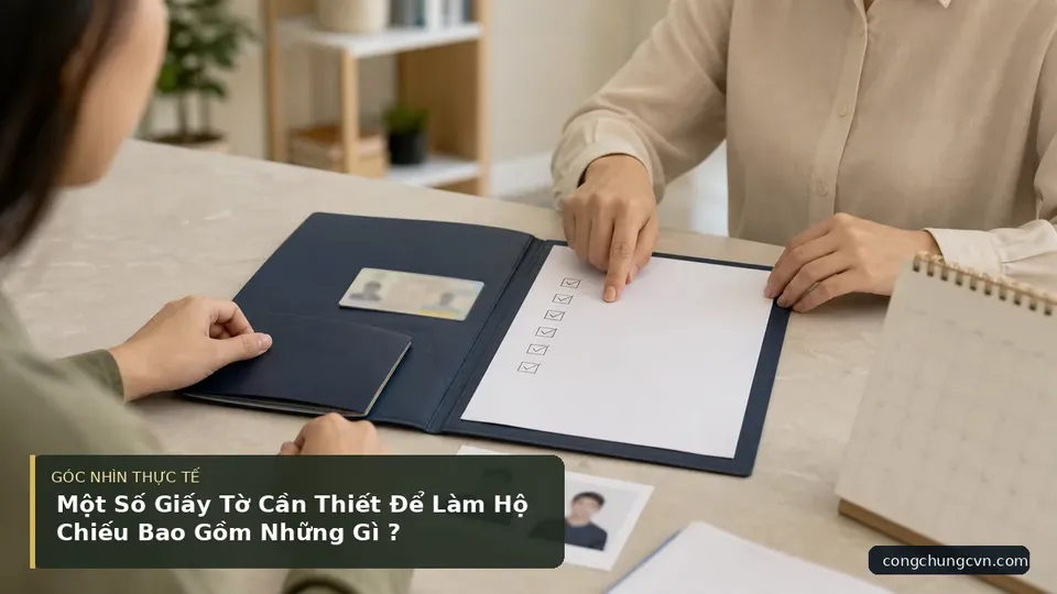Chi tiết minh họa công chứng trong bài Một Số Giấy Tờ Cần Thiết Để Làm Hộ Chiếu Bao Gồm Những Gì ?