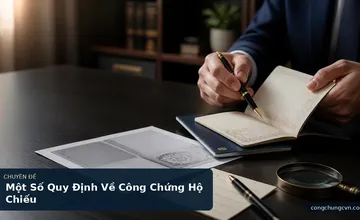 Một Số Quy Định Về Công Chứng Hộ Chiếu