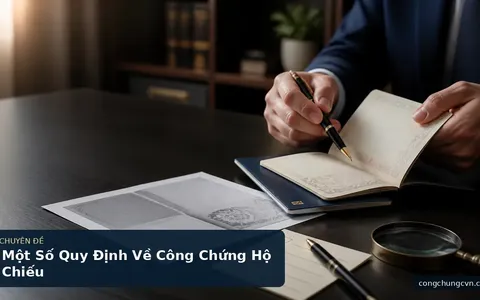 Một Số Quy Định Về Công Chứng Hộ Chiếu