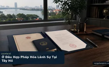 Ở Đâu Hợp Pháp Hóa Lãnh Sự Tại Tây Hồ